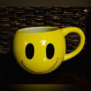 Happy Face & Grin face oversized mug